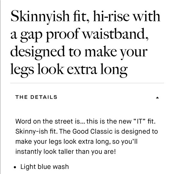 Good American Classic Cut 12 NWT- sooooo flattering! - Picture 6 of 9